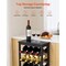 Freestanding 6-Tier Wine Bottle Holder with Tabletop, 24 Bottle Capacity